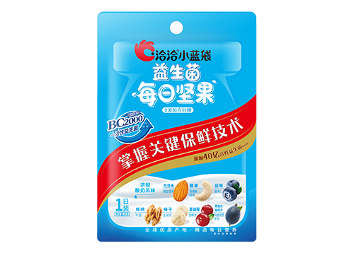 洽洽小(xiǎo)蓝袋益生菌每日坚果